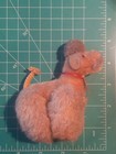 Vintage Steiff Snobby 4  Gray Poodle Jointed Mohair Amber Eyes With Collar Tag