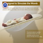 Portable Baby Bouncer   Rocker Chair 4 Recline Positions Up To 33 Lbs Adjustable