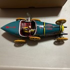 Schylling Bugatti T-35 Racer Tin Wind-up Vintage Toy  In Box  Works