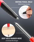 Mechanical Carpenter Pencils Set With 26 Marker Refillsdeep Hole Marker Const