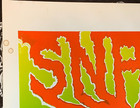 Snail Canterbury Fair 1967 Fresno California At The Phoenix Concert Poster Rare 