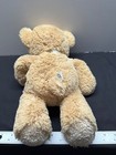 Princess Soft Toys Tan Teddy Bear With Ribbon 2005 Plush Stuffed Animal 16  Poly