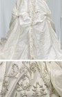 Alfred Angelo  Sapphire Ivory lt Gold silver  Sz 10  1650 Wedding Gown Dress
