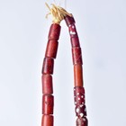 Cornaline D aleppo Prize Strand Venetian Trade Beads 30 Inch