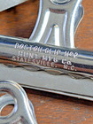 Lot Of 7 Boston Clip No  2  1  0 Bulldog Style Paper Clips Hunt Mfg Statesville