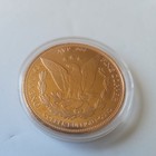 1 Oz  999 Fine Copper Round Of Morgan Dollar Coin     in Capsule  