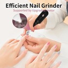 Professional Manicure Pedicure Kit Cordless Electric Nail File Set Rechargeabl