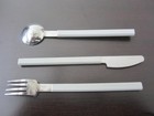 Air France Concorde 3 Piece Silverware Cutlery Raymond Loewy Spoon Knife Fork