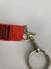 Dare To Keep Kids Off Drugs Red Black Lanyard Rare 1990 s 90s Education Key Fob