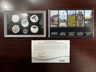 2019 Us Mint Silver Proof Quarter Set         999 Fine Silver
