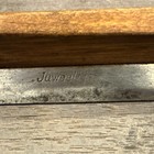 Vintage Rare Antique Juweeltje Wood Ice Skates Left And Right Dutch Holland