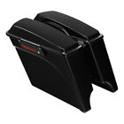 5  Stretched Extended Hard Saddlebags For Harley Touring Road Street Glide 93-13
