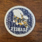 Original Cut-edge Ww2 Navy Construction Battalion Sea Bee Patch