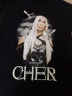 Vintage Cher Living Proof Farewell Tour 2002 - Black T-shirt Girls Sz Large Usa