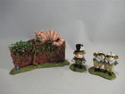Wee Forest Folk Ltd Edition Alice In Wonderland Set Of 6 Wffs Special Blue Boxes