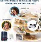 Vtech Cordless Phone Answering Machine Bluetooth 5 Handset Super Long Range