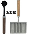 Lee Lead Dipper   4-cavity Ingot Mold With Handle Combo   90029   90026 New 