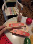 Kids Food Playset Lot Wood Toys Melissa    Doug Green Toys Made In Usa Tons