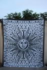 Indian Gypsy Mandala Tapestry Throw Bedspread Queen Decor Hippie Wall Throw 183
