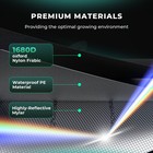 Mars Hydro Led Grow Light Tent 1680d Indoor Plant Growing Tent With Floor Tray