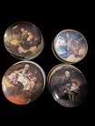  Huge Lot Of Vintage Norman Rockwell  13 Plates  1980s Decorative Plates 