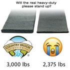 Country Brook Design   3 4 Inch Black Heavy Duty Nylon Webbing  10 Yards