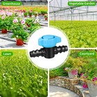 14 Pack 1 2 Inch Drip Irrigation Barbed Shut Off Valve For Drip Sprinkler