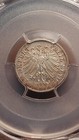 1856 Frankfurt Germany Silver 3 Kreuzer Pcgs Ms65 Pop 2 1 Finer Nice Gem    1553
