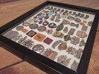Vintage Harley Davidson Pin Lot Hog Rockers Pins With Case - Other Mix Pins 