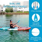 Sup Paddle  3 4 Piece Detachable Floating Paddle Board Paddles  Adjustable Kayak