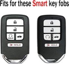 Key Fob Cover  Key Fob Case For 2015-2021 Accord 2017-2020 Crv Civic Pilot Odyss