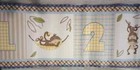 Cocalo Monkey Business Wall Border Roll  Partial Peel   Stick 5ft 10in