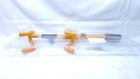 Universal Car Steering Wheel Lock With 2 Keys Twin Hook Anti Theft Heavy Duty