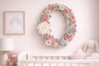 Personalized Floral Letter   Baby Shower Decor   Nursery Initial Wall Decor
