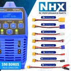 Nhx Rc Ezpro Quad 100w X4 Ac dc 12a Lipo li-hv nimh Battery Balance Charger