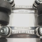 Sure-grip Super X Plates Size 5 Left And Right Roller Skates Metaflex Wheels 