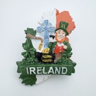 Leprachaun Ireland 3d Fridge Magnet Refrigerator Home Resin Souvenir