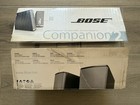 Bose Companion 2 Series Ii Portable Speaker System New In Open Box  Never Used 