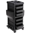 Ultimate Salon Trolley Cart Lockable Beauty Salon Cart   6 Drawers 4 Wheel
