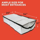 Highly Rated Attic Door Stair Insulation Cover 25x54x11  With Zipper Access