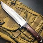16  Full Tang Tactical Hunting Rambo Fixed Blade Camping Bowie Knife W Sheath