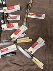From Harpers Ferry Museum 10 Sets Civil War Era Soldier s Knife Fork Bone Wood