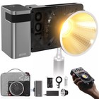 Zhiyun Molus X100 Combo Led Video Light Pocket Light 2700k-6500k With Reflector