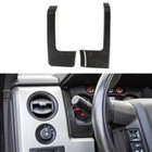 36x Interior Steering Console Trim Cover For Ford F150 Raptor 09-14 Carbon Fiber