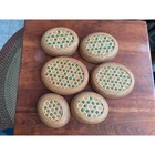 Woven Basket Set  Nesting Serving Baskets  Table Decor  Bohemian Style