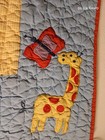 Pottery Barn Kids Baby Toddler Crib Quilt Jungle Animals 37 X 51