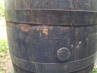 Large Vintage Oak Wood Barrel 35    Whiskey Wine Barrel With Bung 