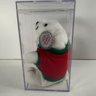 1998 Collectible Coca-cola Bean Bag Plush Polar Bear In Sweater Style  0116 