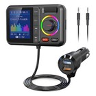 Car Kit Fm Transmitter Mp3 Player Usb Charger Aux Wireless Bluetooth Handsfree