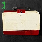 Jack Nicklaus Autographed 1972 Masters Tournament Badge Ticket Jsa Loa Coa